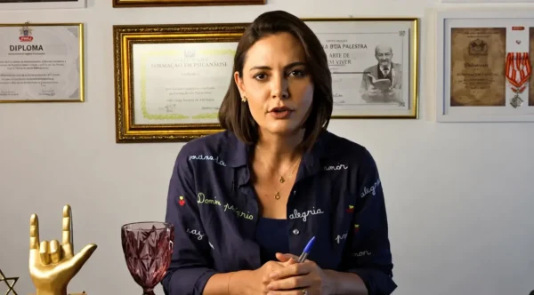 Michelle Bolsonaro durante gravação que foi publicada em suas redes sociais | Foto: reprodução