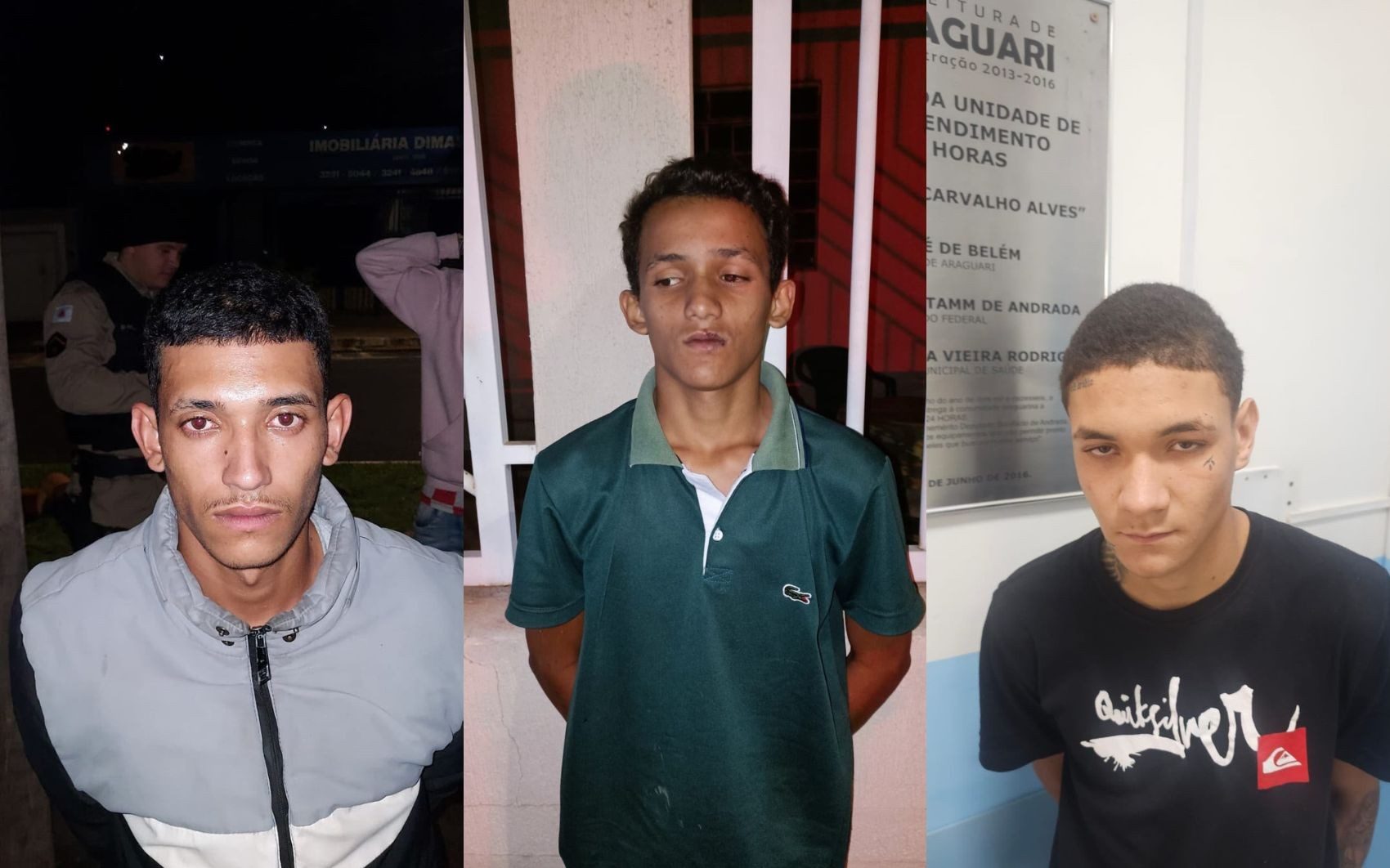 Irmãos morrem após ação policial em Ouvidor — Foto: Reprodução/CPE