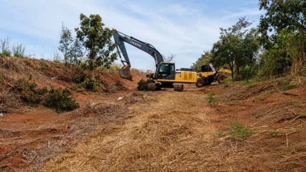 Operação preventiva nas BRs 060 e 452 inclui abertura de aceiros e manejo da vegetação para reduzir o risco de queimadas durante a estiagem em Goiás | Foto: Divulgação