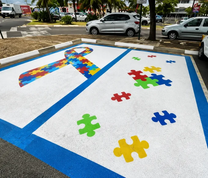 Nova legislação garante vagas exclusivas de estacionamento para pessoas com autismo em estabelecimentos da capital | Foto: Reprodução