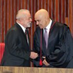 Lula da Silva e o ministro Alexandre de Moraes | Foto: Fábio Rodrigues-Pozzebom/Agência Brasil