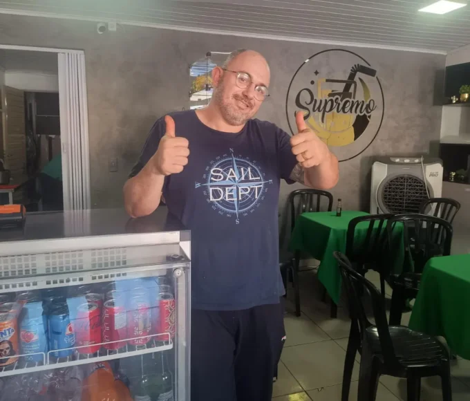 Maico Michel viu a vida mudar após ter sua história compartilhada pelo influenciador | Foto: Cilas Gontijo/Jornal Opção